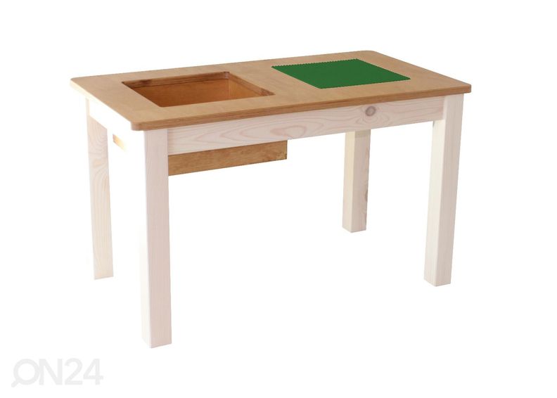 Детский стол для лего 86x47xh63 cm увеличить