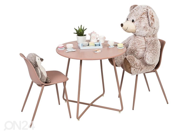 Детский стол, розовый увеличить