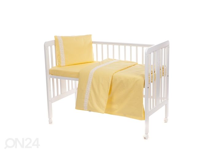 Детское постельное белье с кружевом 102х120 см увеличить