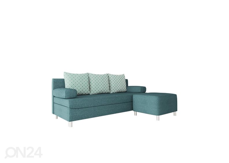 Диван-кровать + пуф увеличить