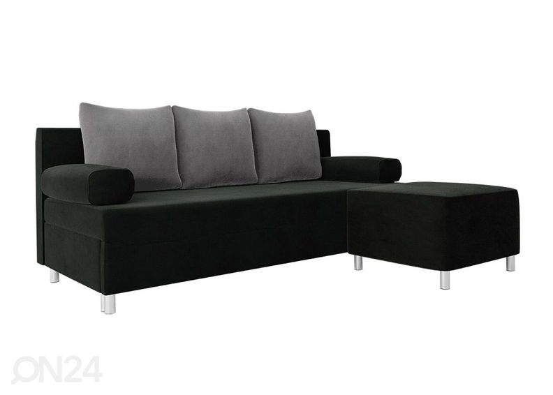 Диван-кровать + пуф увеличить