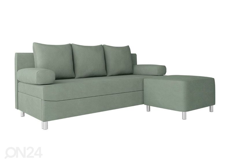 Диван-кровать + пуф увеличить