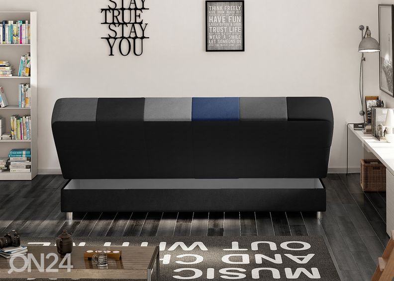 Диван-кровать с ящиком увеличить