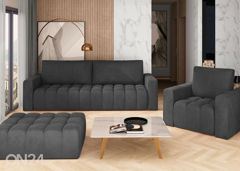 Диван-кровать с ящиком Lazaro увеличить