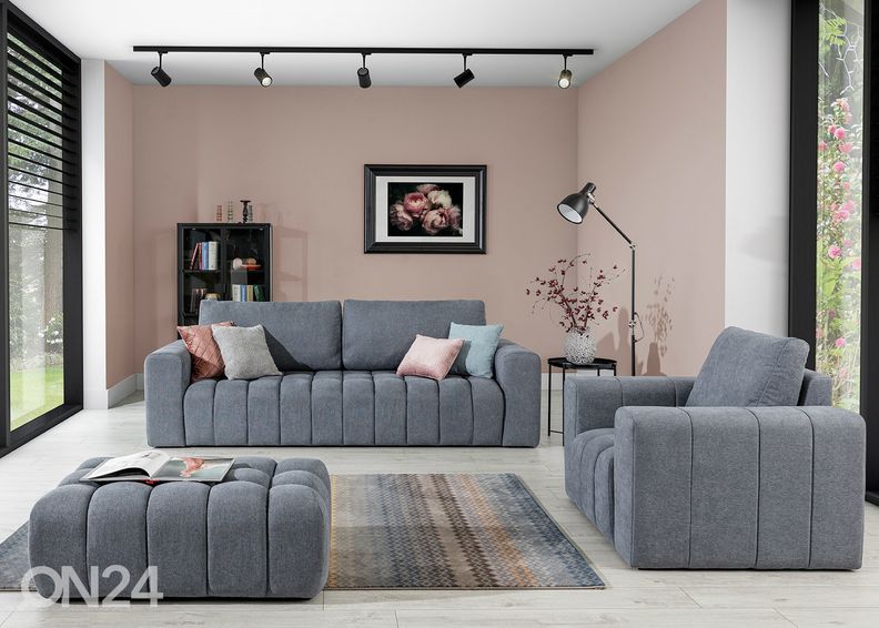 Диван-кровать с ящиком Lazaro увеличить