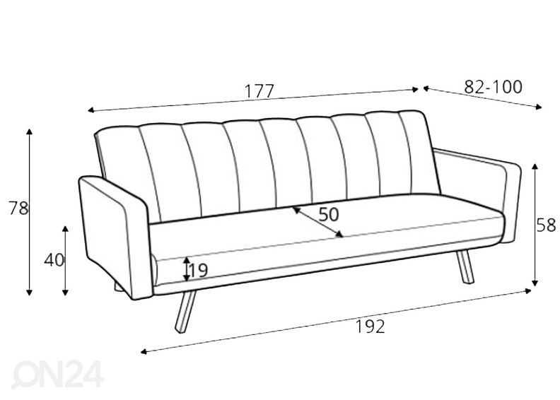 Диван-кровать увеличить