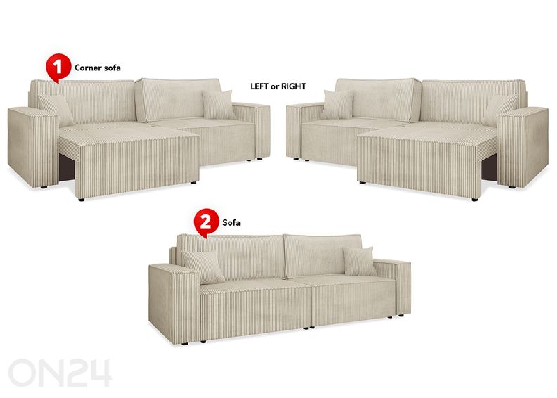 Диван-кровать Carl увеличить