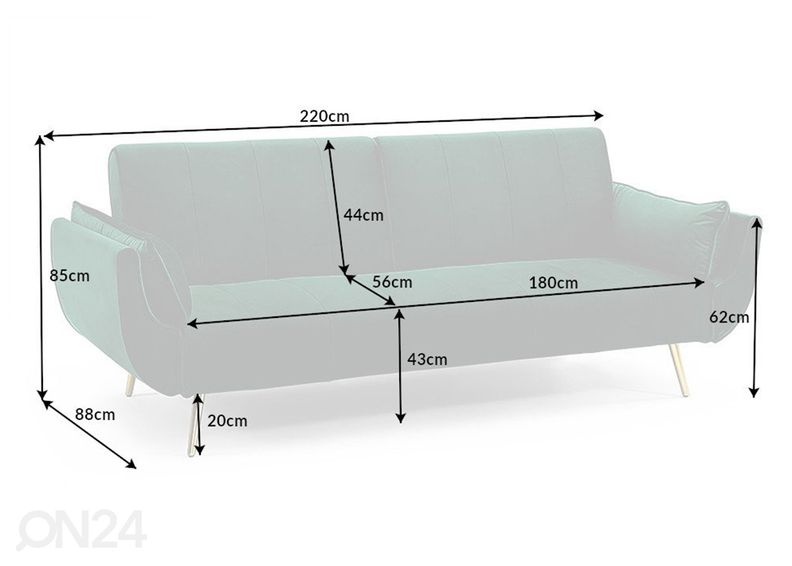 Диван-кровать Divani II увеличить