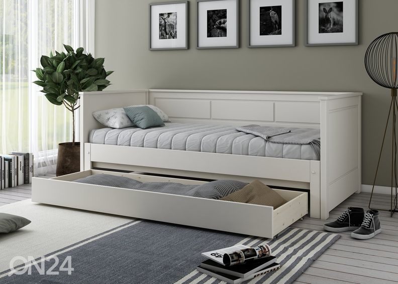 Диван-кровать Robin 90/180x200 cm, белый увеличить