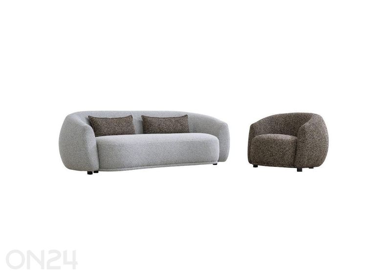 Диван Merell, серый увеличить