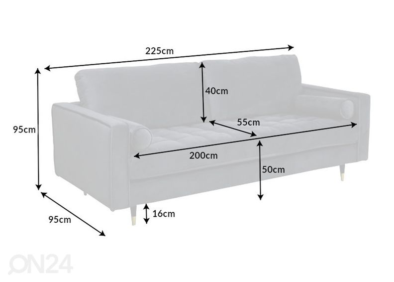 Диван Velvet увеличить