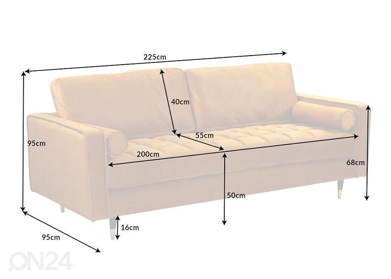 Диван Velvet увеличить