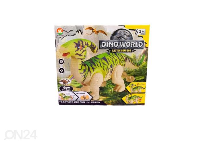 Динозавр со звуком и светом увеличить