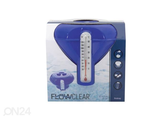 Диспенсер для таблеток хлора с термометром увеличить