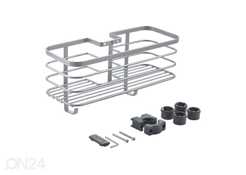 Душевая полка Origin глубокая, 29x11x15 см, серебро увеличить