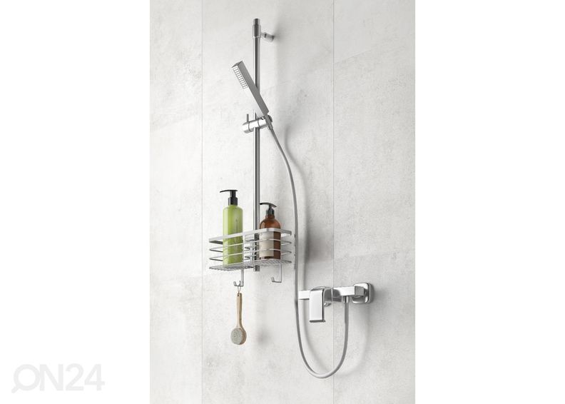 Душевая полка Origin глубокая, 29x11x15 см, серебро увеличить