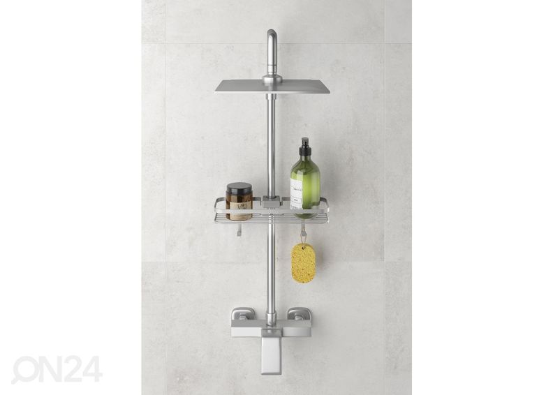 Душевая полка Origin низкая, 29x11x9 см, серебро увеличить