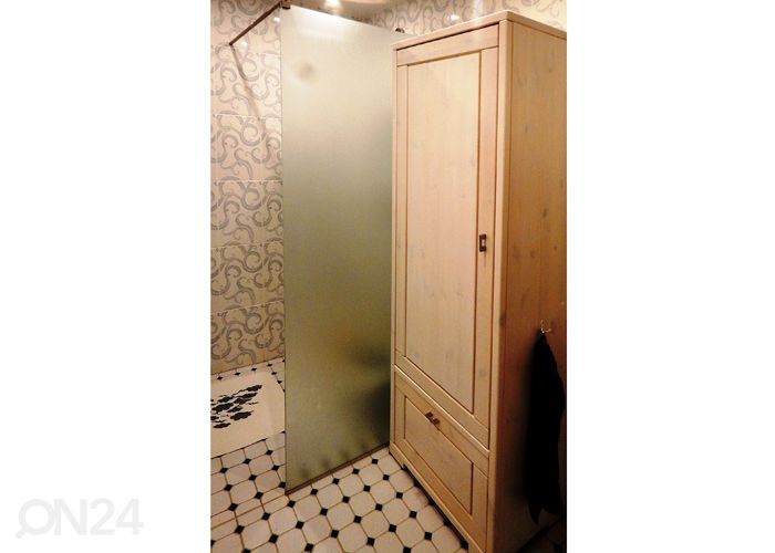 Душевая стенка 90см матовая увеличить