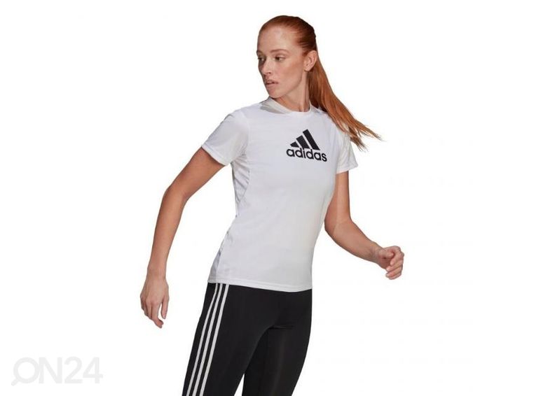 Женская спортивная рубашка Adidas Primeblue Designed To Move увеличить