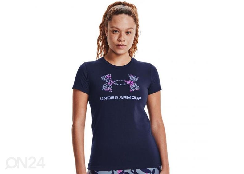 Женская спортивная футболка Under Armour Live Sportstyle Graphic SSC увеличить