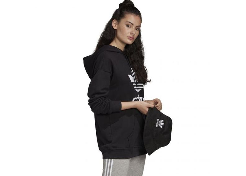 Женская толстовка adidas Trefoil Hoodie W FM3307 увеличить