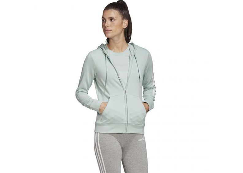Женская толстовка adidas W Essentials Linear Full Zip Hoodie W FM6484 увеличить