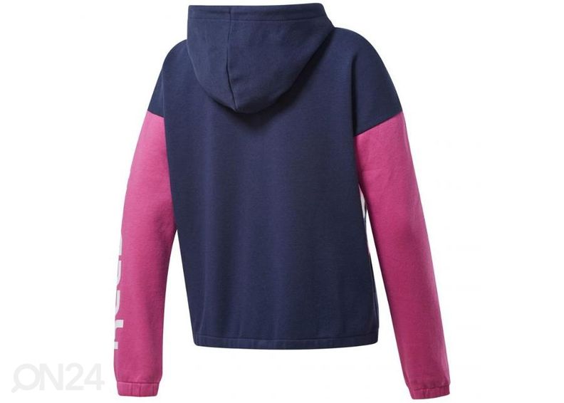 Женская толстовка Reebok Training Essentials Linear Logo FL Fullzip W FU2249 увеличить