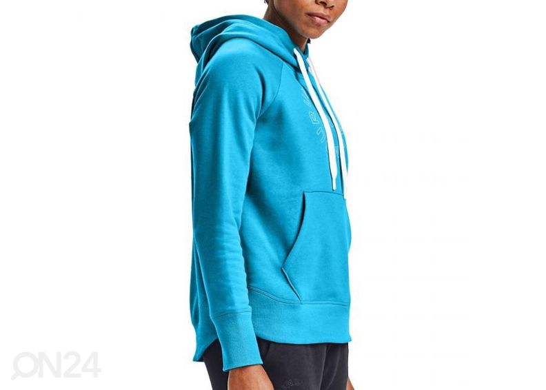 Женская толстовка Under Armour Rival Fleece Metallic Hoodie W 1356323 417 увеличить