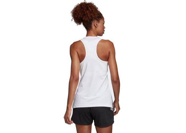 Женская тренировочная майка adidas D2M 3S Tank W DU2057 увеличить