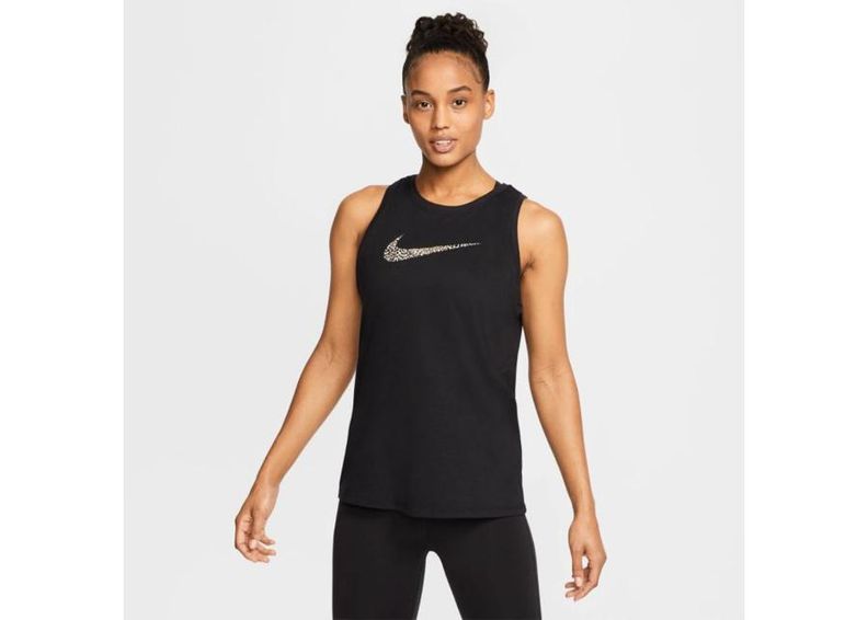 Женская тренировочная майка Nike WMNS Dry Leopard Tank W CW1179-010 увеличить