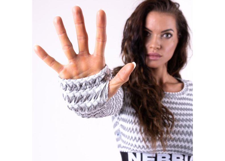 Женская тренировочная рубашка Nebbia Boho Style 3D Pattern увеличить