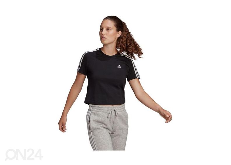 Женская футболка Adidas Essentials Loose Crop увеличить
