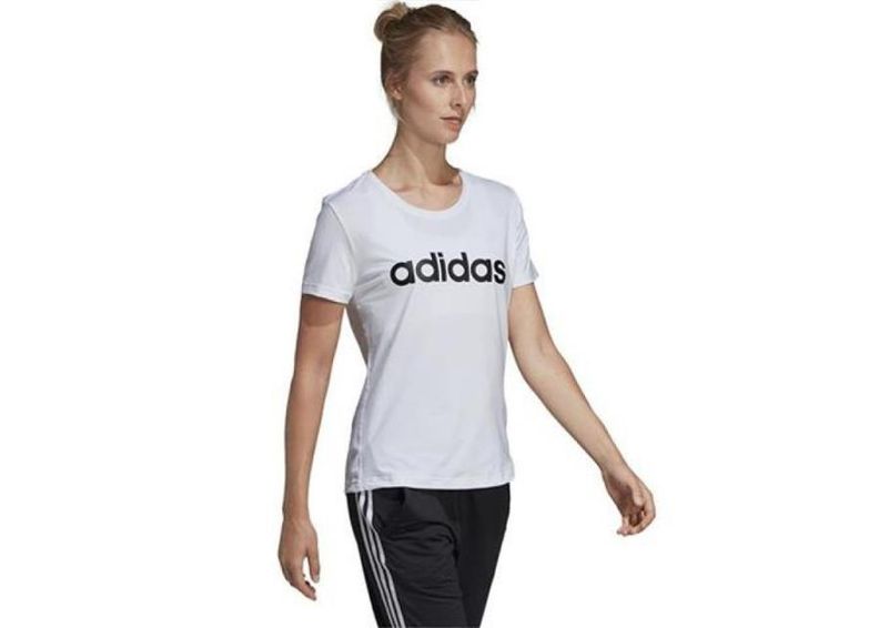 Женская футболка adidas W D2M Logo Tee W DU2080 увеличить