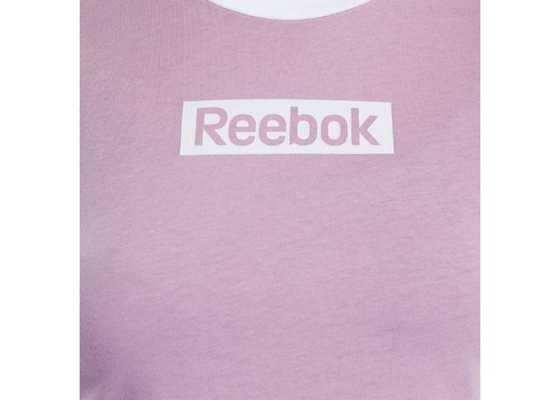 Женская футболка Reebok Training Essentials Linear Logo Tee W FJ2722 увеличить