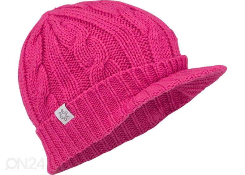 Женская шапка Peak Cable Knitted Starling увеличить