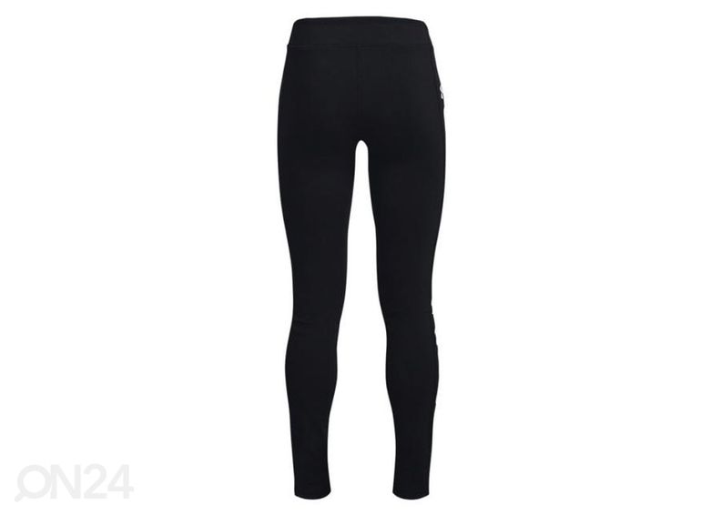 Женские/ детские длинные рейтузы для тренинга Under Armour Y SportStyle Branded Leggings Jr 1363379 001 увеличить