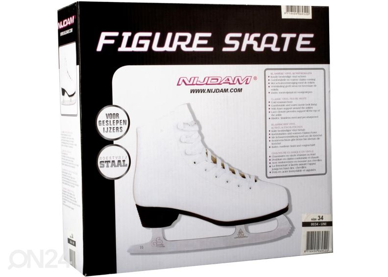 Женские коньки для фигурного катание Classic Nijdam размер 43 увеличить