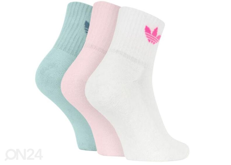 Женские повседневные носки Adidas Mid-Cut Crew, 3 пары увеличить
