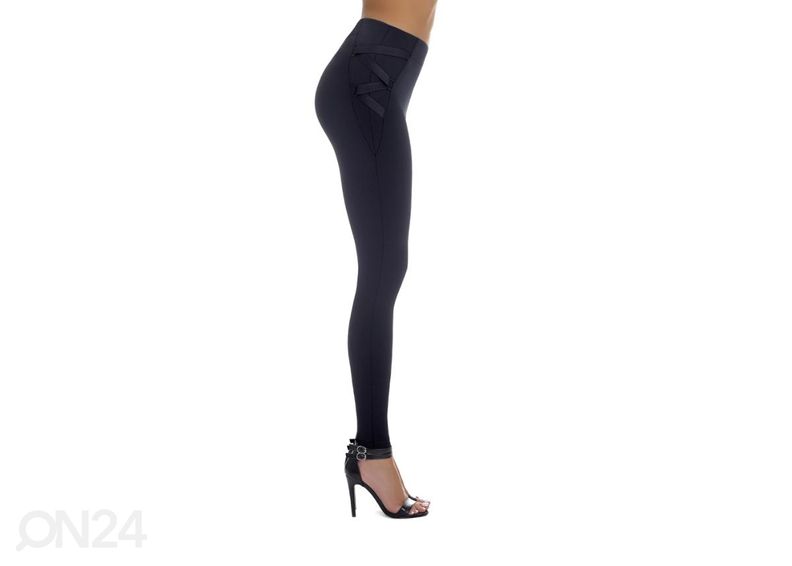 Женские повседневные штаны Bas Bleu Lindsey черные размерM увеличить