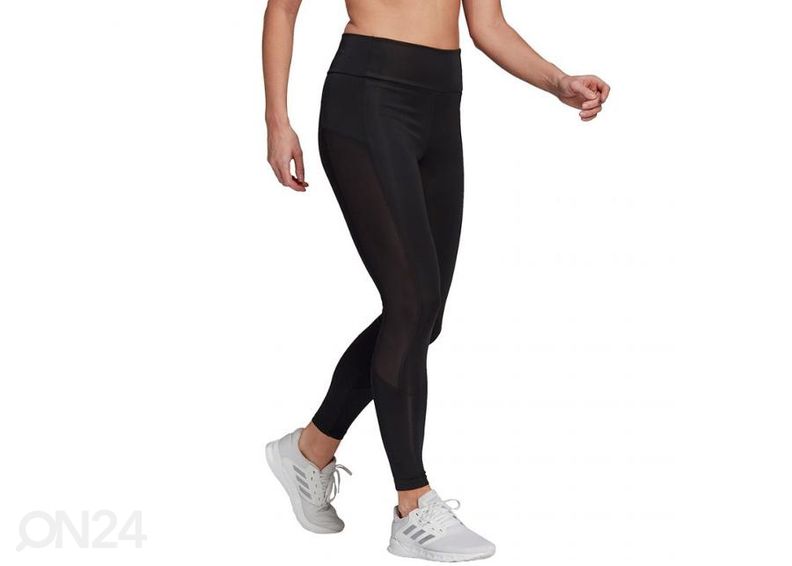 Женские рейтузы для тренировок Adidas Big Logo Sport Tights увеличить