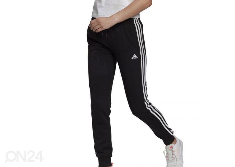 Женские рейтузы для тренировок Adidas Essentials Slim Tapered Cuffed Pant увеличить
