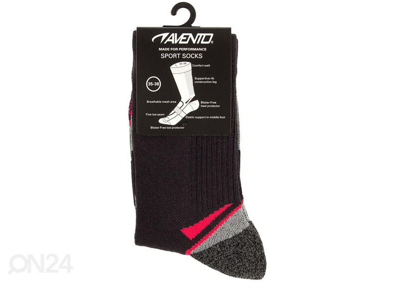 Женские спортивные носки, 2 пары увеличить