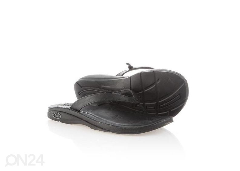Женские шлепанцы Chaco Locavore Black увеличить