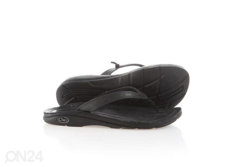 Женские шлепанцы Chaco Locavore Black увеличить