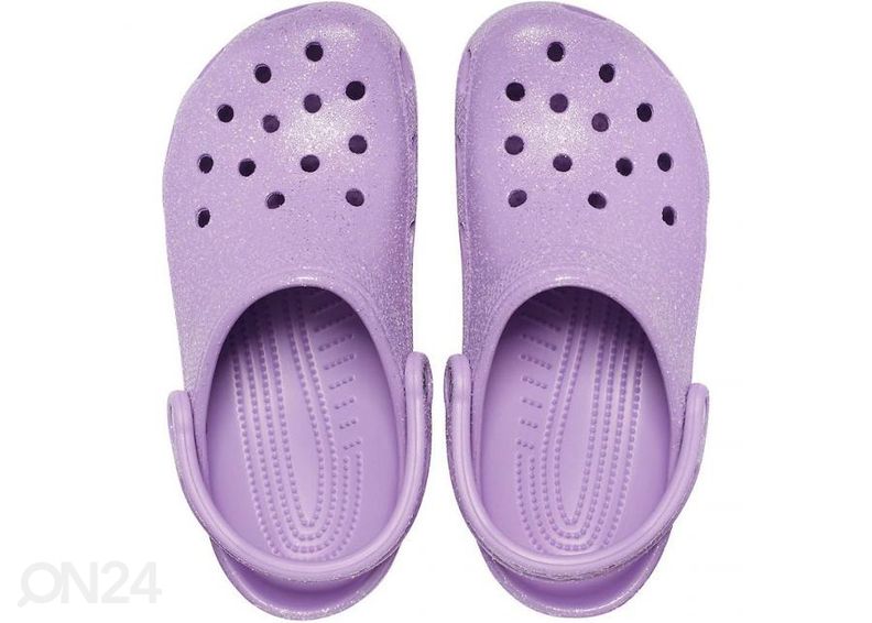 Женские шлепанцы Crocs Classic Glitter Clog увеличить