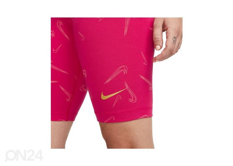 Женские шорты для тренировок Nike NSW Printed Bike увеличить