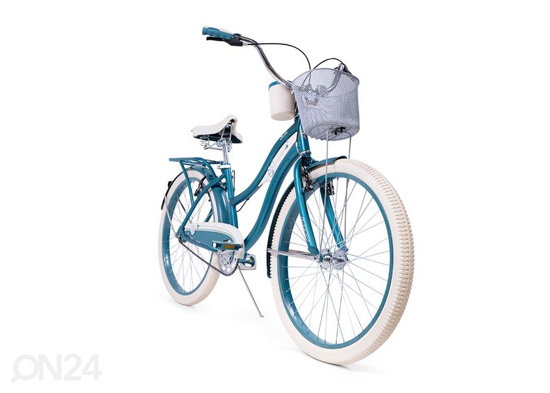 Женский и детский велосипед 26 дюймов Huffy Duluxe Cruiser Matte Emerald увеличить