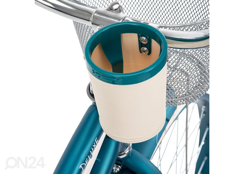 Женский и детский велосипед 26 дюймов Huffy Duluxe Cruiser Matte Emerald увеличить