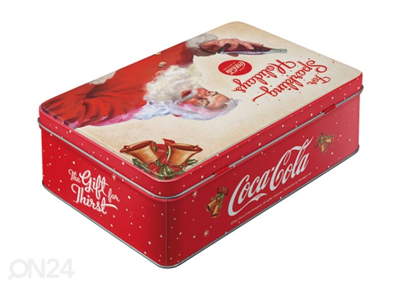 Жестяная коробка 3D Coca-Cola For Sparkling Holidays 2,5 л увеличить
