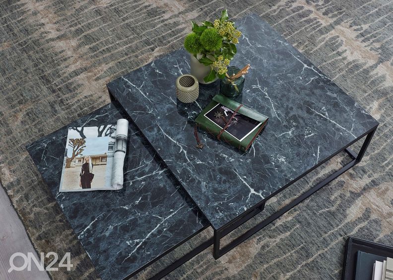 Журнальные столики Marmor, чёрный 2 шт увеличить